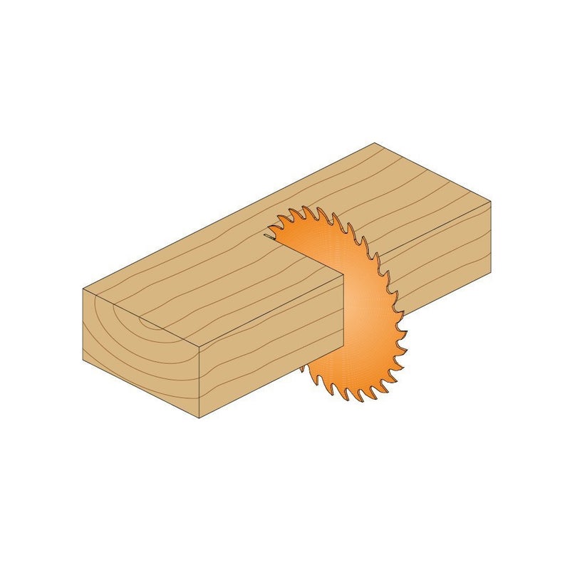 CMT ORANGE TOOLS CMT 213.040.10 10-Inch Diameter 40 Teeth 5/8-Inch Bore Industrial General Purpose Saw Blade - Image 2
